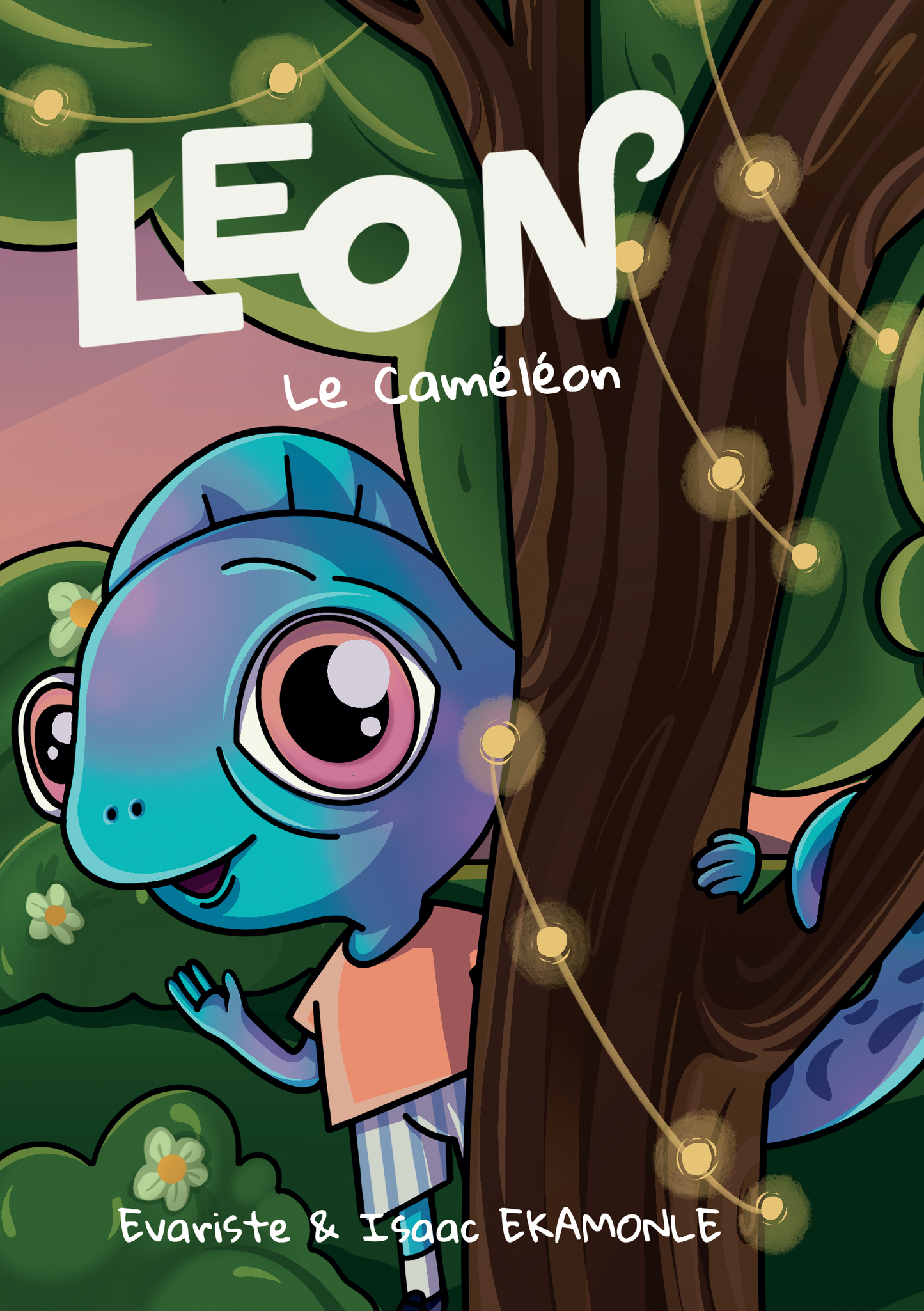 French Children's Book : Léon the Chameleon